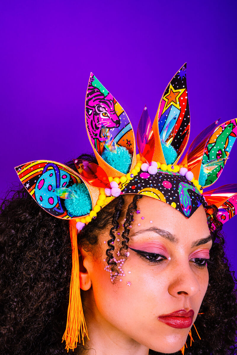 Empressive Headwear collab - Beam Me Up Spike Crown - product images  of 