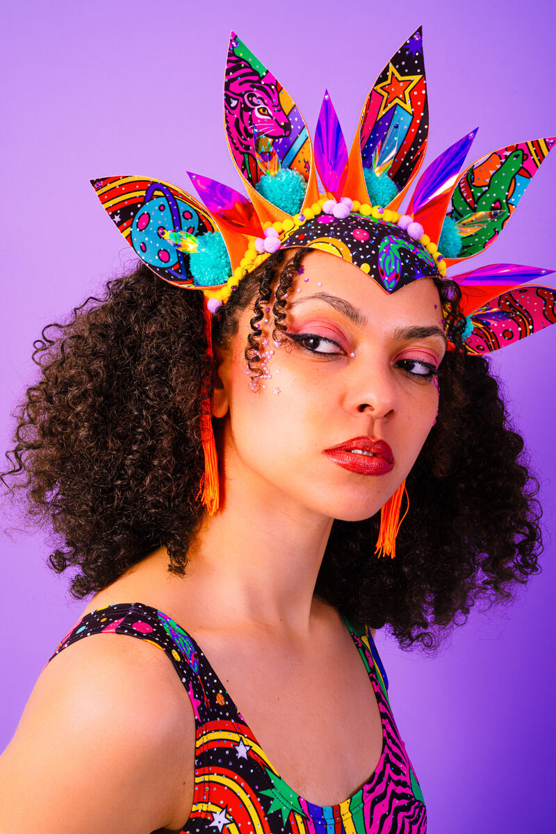 Empressive Headwear collab - Beam Me Up Spike Crown - product image