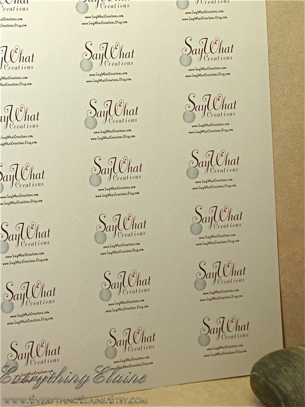 OVAL Custom Sticker Labels - product images  of 