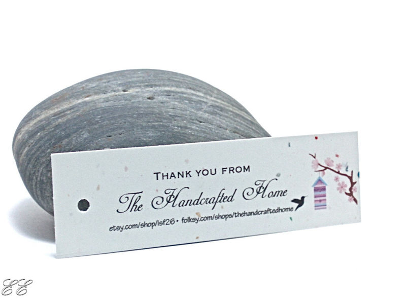 36 Custom Printed Hang Tags--Any design you want, 1