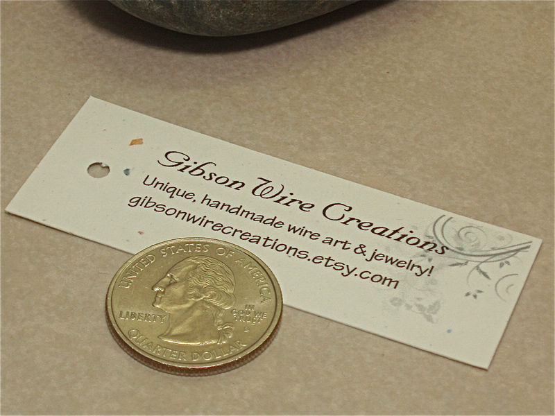 36 Custom Printed Hang Tags--Any design you want, 1