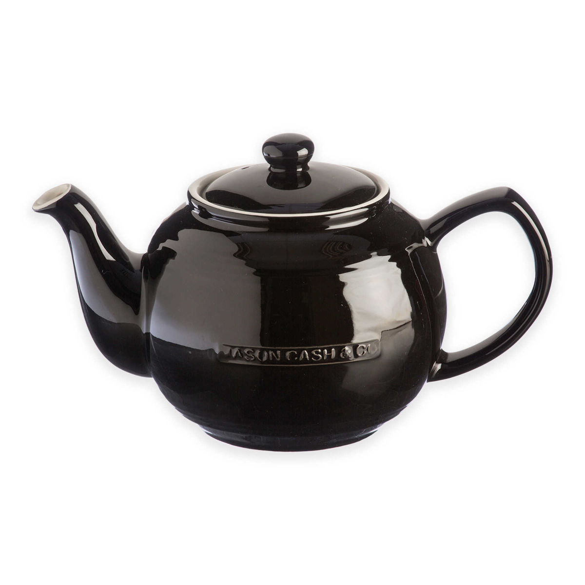 Mason Cash 37 Fl Oz Black Teapot With Infuser The London Tea Merchant Mason Cash 37 Fl Oz Black Teapot With Infuser