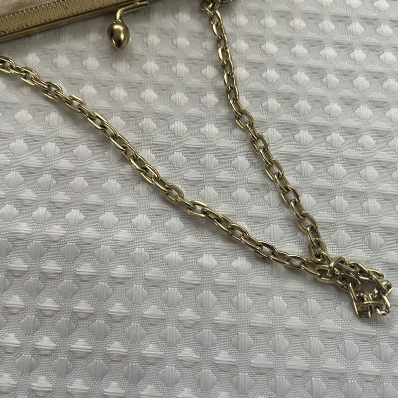 Vintage 60s GOLDEN NAME Hong Kong Beaded Bag - product image  