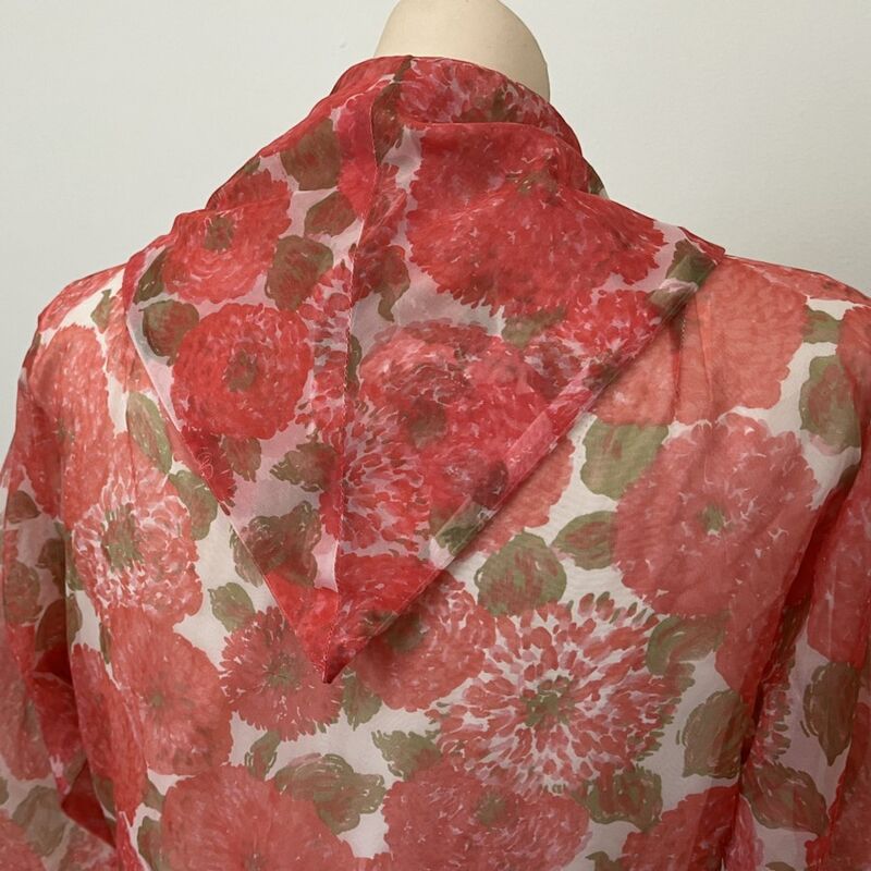 50s Vintage ROBERT ROSENFELD Dressing Gown Housecoat Robe  Medium - product image  