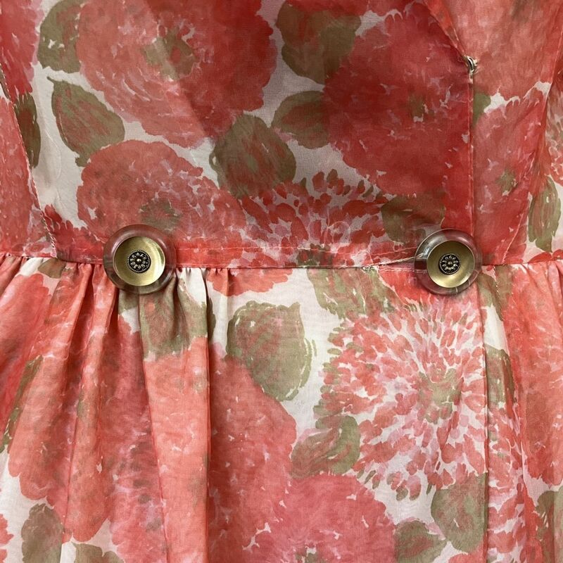 50s Vintage ROBERT ROSENFELD Dressing Gown Housecoat Robe  Medium - product image  
