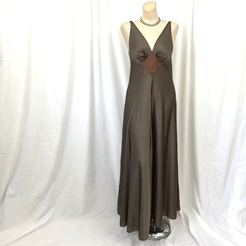 70s,Vintage,OLGA,Chocolate,&,Cinnamon,Long,Nightgown,X-Small,1970s, vintage, nightgown, long, Olga, brown, chocolate, cinnamon, full, lace, unique, lingerie, Pretty Sweet Vintage