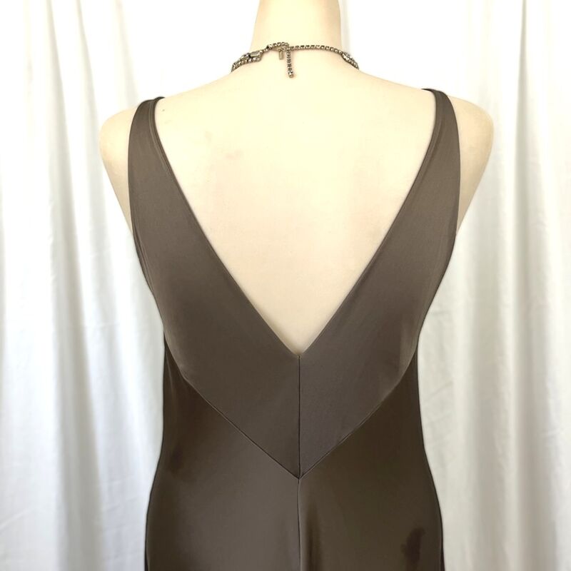 70s Vintage OLGA Chocolate & Cinnamon Long Nightgown  X-Small - product image  