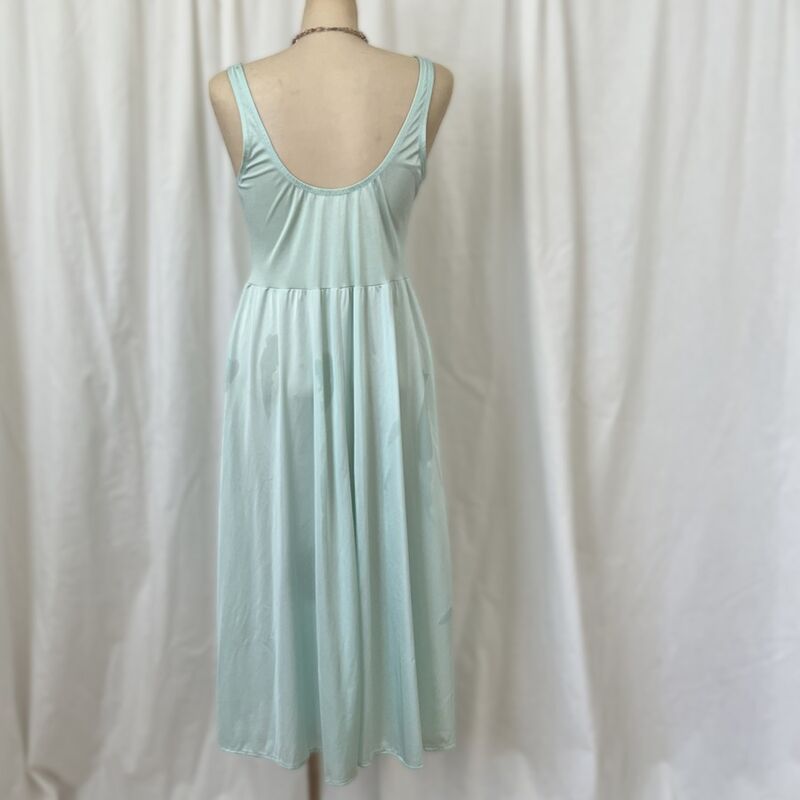 80s Vintage Mint Green OLGA Nightgown  Large/X-L - product image  