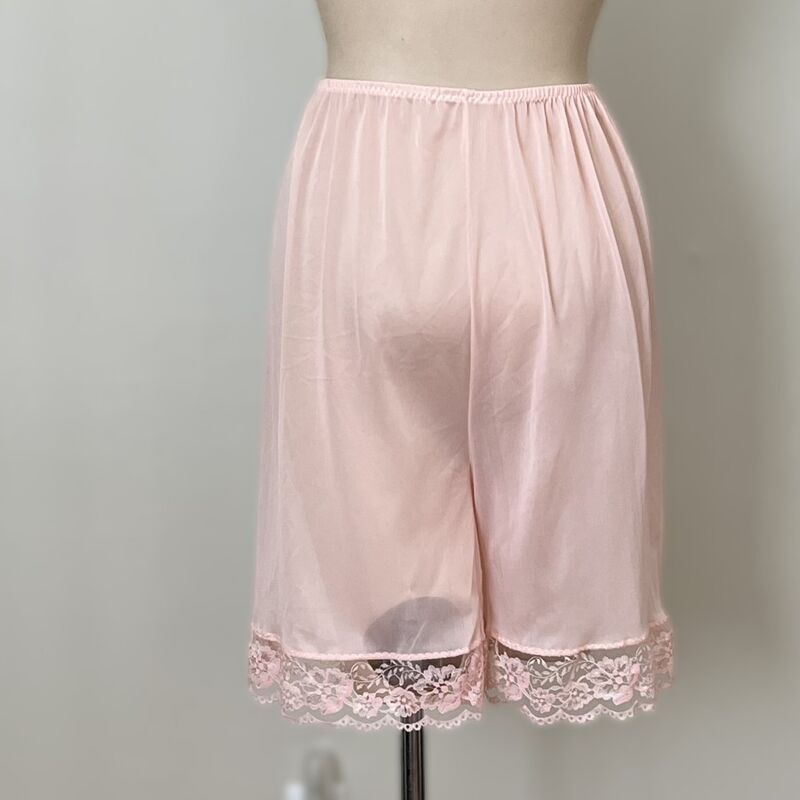 60s Vintage Sheer Peach PANTY SLIP PANTIES   L/XLg - product image  