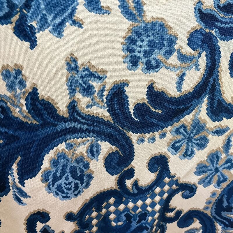 70s Vintage BLUE VELVET Maxi Dress Empire Open Back  Small - product image  