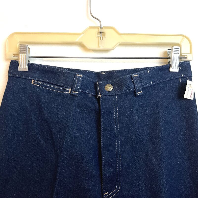 Vintage 80s Levi's E.S.P. Jeans Denim Dark Wash High Rise NWT Medium - product image  