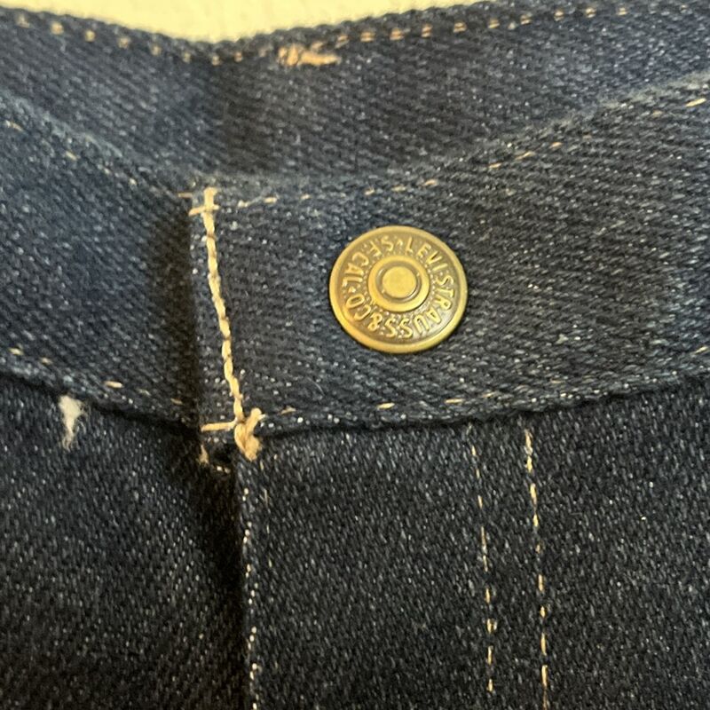 Vintage 80s Levi's E.S.P. Jeans Denim Dark Wash High Rise NWT Medium - product image  