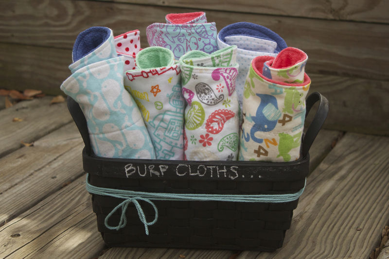 Burp cloth set of 7 - product image  