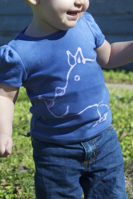 Rumble the Rhino - hand dyed t-shirt original design front and back - multiple colors available - product image  