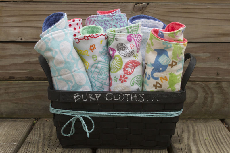 Paisley burp cloth - product image  