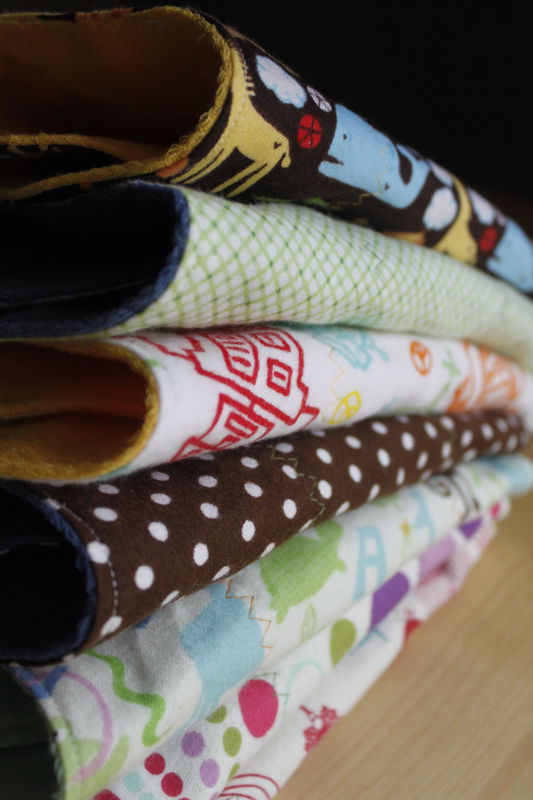 Burp cloth set of 7 - product image  