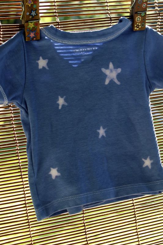 Twinkle & stars, kimono wrap infant top - product image  