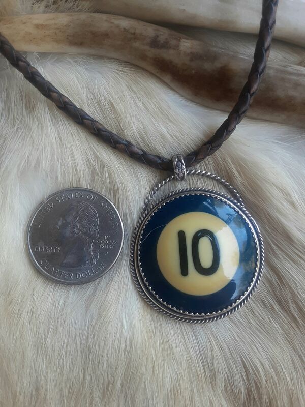 Vintage Pool Ball choker  - product images  of 