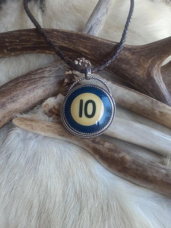 Vintage Pool Ball choker  - product images  of 