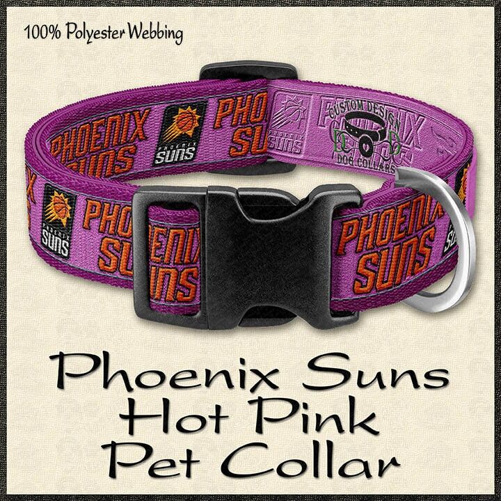 Basketball Fan Phoenix Suns Dog Collar - product image  