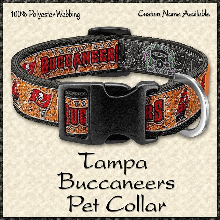 Tampa Bay Buccaneers Dog Collar - product image  