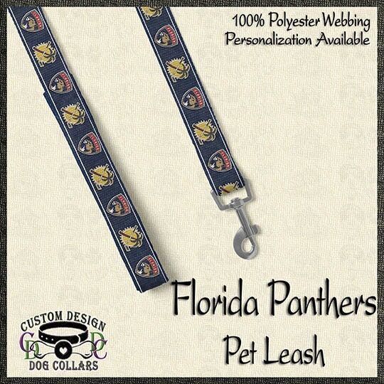Florida Panthers Pet Collar - product image  
