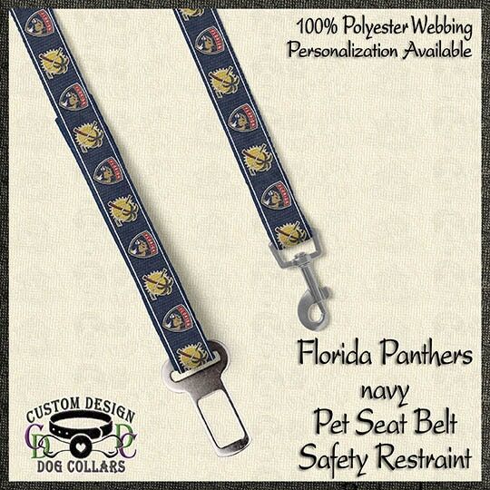 Florida Panthers Pet Collar - product image  
