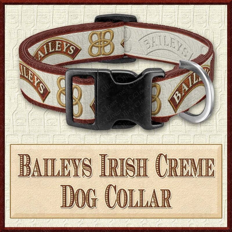 Baileys Irish Creme Fan Dog Collar - product image  