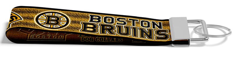 Boston Bruins Ice Hockey Designer Novelty Dog Collar Leash Safety Restraint Pink or Gold NHL - product image  