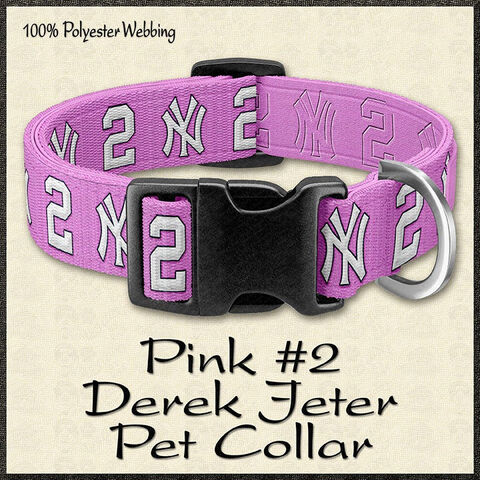 Baseball,PINK,Derek,Jeter,No2,Fan,Designer,Novelty,Dog,Collar,Sports_Dog_Collar,handmade_dog_collar,new_york_yankees_fan,NY_Yankees_gift,Yankees_Dog_Gift,Derek_Jeter_collar,Number_2_Jeter,baseball_dog_collar,baseball_jeter_gift,Yankees_dog_collar,Jeter_fan_dog_gift,baseball_yankees_dog,pink_jeter_collar