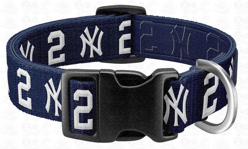 Baseball PINK Derek Jeter No2 Fan Designer Novelty Dog Collar - product image  