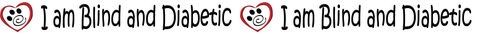 I,Am,Blind,&,Diabetic,Custom,Designed,Pet,Collar,Grosgrain,Ribbon,I Am Blind & Diabetic Dog Custom Designed Pet Collar USA Made Grosgrain Ribbon, breed specific dog ribbon, craft dog ribbon, grosgrain ribbon, dog breed grosgrain ribbon, custom grosgrain ribbon, designer grosgrain ribbon, pedigree dog grosgrain rib