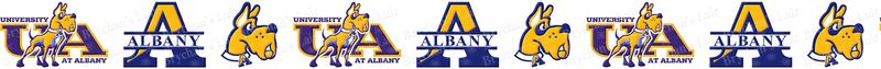  Albany University Great Danes Design Custom Grosgrain Ribbon - product image  