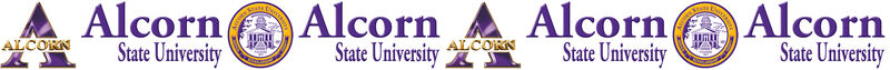 Alcorn State University Design Custom Grosgrain Ribbon - product image  