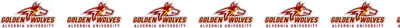 Alvernia University Golden Wolves Design Custom Grosgrain Ribbon - product image  