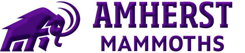 Amherst,College,Mammoths,Design,Custom,Grosgrain,Ribbon,Amherst College Mammoths Custom Designed Grosgrain Ribbon, custom printed grosgrain ribbon, custom printed college university grosgrain ribbon, college university grosgrain ribbon by the yard