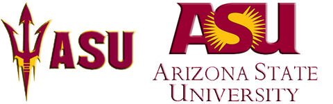 Arizona,State,University,Sun,Devils,Design,Custom,Grosgrain,Ribbon,Arizona State University Sun Devils Custom Designed Grosgrain Ribbon, custom printed grosgrain ribbon, custom printed college university grosgrain ribbon, college university grosgrain ribbon by the yard