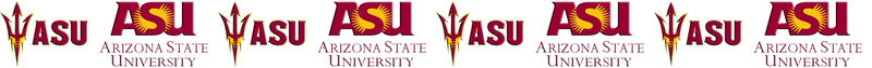Arizona State University Sun Devils Design Custom Grosgrain Ribbon - product image  