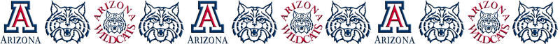 Arizona University Wildcats Custom Grosgrain RibbonDesign Custom Grosgrain Ribbon - product image  