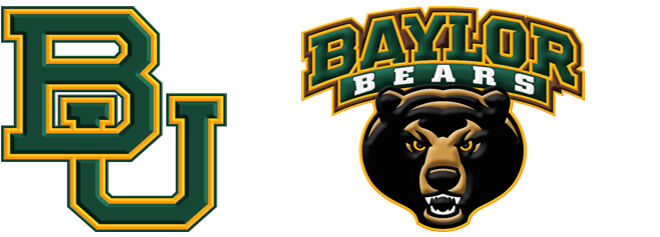 Baylor University Bears Custom Designed Grosgrain Ribbon - product image  