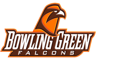 Bowling,Green,University,Falcons,No2,Custom,Designed,Grosgrain,Ribbon,Bowling Green University Falcons No2 Custom Designed Grosgrain Ribbon, custom printed grosgrain ribbon, custom printed college university grosgrain ribbon, college university grosgrain ribbon by the yard