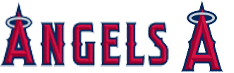 Anaheim Angels Grosgrain Ribbon Custom Printed by the Yard - product image  