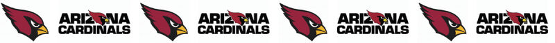 Arizona Cardinals Grosgrain Ribbon Custom Printed by the Yard - product image  