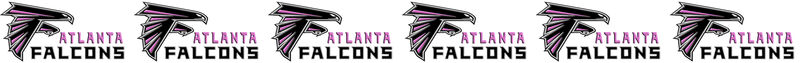 Atlanta Falcons PINK Grosgrain Ribbon Custom Printed by the Yard - product image  