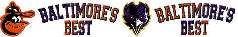 Baltimore,Orioles,Ravens,'Baltimore's,Best',Grosgrain,Ribbon,Custom,Printed,by,the,Yard,Baltimore Orioles Ravens 'Baltimore's Best' Grosgrain Ribbon Custom Printed by the Yard, NHL Team Grosgrain Ribbon by the yard, NFL Team Grosgrain Ribbon by the Yard, NBA Team Grosgrain Ribbon by the Yard, MLB Team Grosgrain Ribbon by the Yard, Soccer Tea