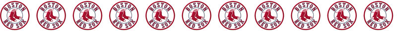 Boston Red Sox - ver. No2 - Grosgrain Ribbon Custom Printed by the Yard - product image  