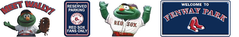 Boston Red Sox - 'Wally' - Grosgrain Ribbon Custom Printed by the Yard - product image  