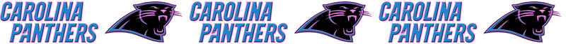 Carolina Panthers ver. No3 - PINK - Grosgrain Ribbon Custom Printed by the Yard - product image  