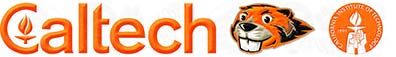 CalTech University Custom Designed Grosgrain Ribbon Printed by the Yard - product image  