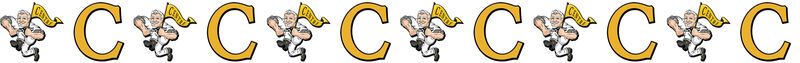 Centre College Praying Colonels No2 Custom Designed Grosgrain Ribbon Printed by the Yard - product image  